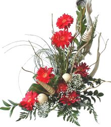  Ankara �ncirli �i�ek sat���  Kirmizi gerbera �zel tanzim