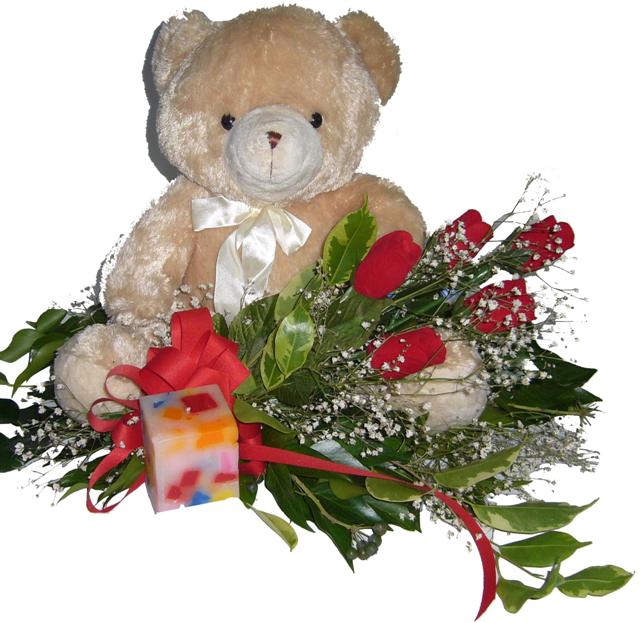  Ankara Aktepe �nternetten �i�ek sipari�i  5 adet g�l , mum ve ayicik sevdiklerinize �zel 