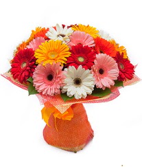 Renkli gerbera buketi  Ankara Kalaba �i�ek�i 