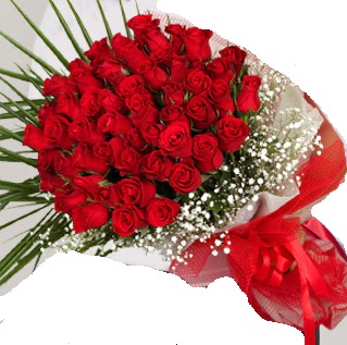 51 adet k�rm�z� g�l buketi  Ankara Sanatoryum �i�ek ma�azas� 