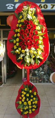 �ift katl� d���n a��l�� �i�ek modeli  Ankara Bas�nevleri Mahallesi �i�ek sipari�i 