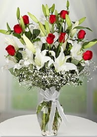 9 adet k�rm�z� g�l 3 dal kazablanka  Ankara Emrah Mahallesi �i�ek g�nderme 