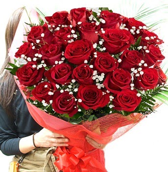 K�z isteme �i�e�i buketi 33 adet k�rm�z� g�l  Ankara Sanatoryum �i�ek ma�azas� 