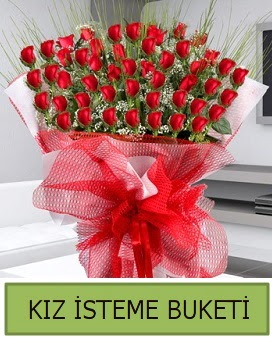 K�z isteme buketi 33 adet k�rm�z� g�l  Ankara Etlik Mahallesi �i�ek servisi 