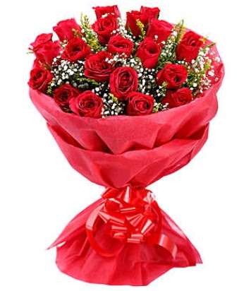 21 adet k�rm�z� g�lden modern buket  Ankara Esertepe Mahallesi cicek 