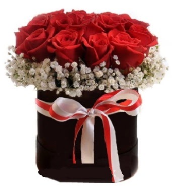 Siyah kutuda 23 adet k�rm�z� g�l tanzimi  Ankara Sanatoryum �i�ek ma�azas� 