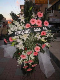 kazablanka,gerbera,sebboy ferforje  Ankara Hisar Mahallesi online �i�ek�i 