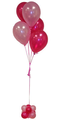 Sevdiklerinize 17 adet u�an balon demeti yollayin.  Ankara Hisar Mahallesi online �i�ek�i 