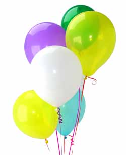  Ankara A�a��e�lence Mahallesi cicekciler  Sevdiklerinize 17 adet u�an balon demeti yollayin.