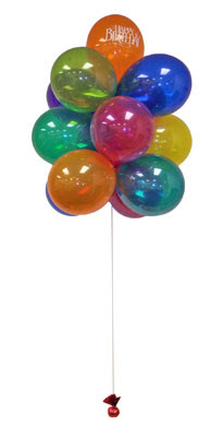  Ankara Esertepe Mahallesi cicek Sevdiklerinize 17 adet u�an balon demeti yollayin.