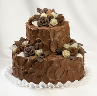 2 katli g�rsel �ikolatali yas pasta  Ankara Kanuni Mahallesi g�venli h�zl� �i�ek 