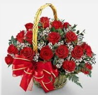 17 adet k�rm�z� g�lden g�l �i�ek sepeti  Ankara 23 Nisan Mahallesi �i�ek�i ma�azas� 
