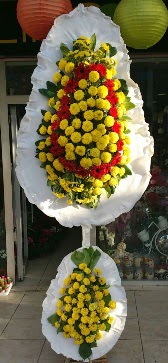 �ift katl� d���n a��l�� �i�ek modeli  Ankara Ufuktepe Mahallesi yurti�i �i�ek sipari�i 
