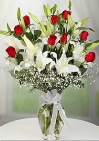 9 adet k�rm�z� g�l 3 dal kazablanka  Ankara Emrah Mahallesi �i�ek g�nderme 
