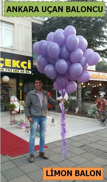 Ankara 50 adet istenilen renkte u�an balon  Ankara �efkat Mahallesi �i�ek online 