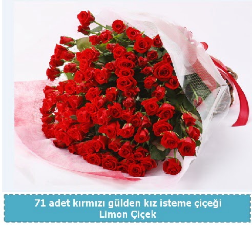 41 adet k�rm�z� g�l k�z isteme buketi  Ankara �i�ekli Mahallesi Oran 14 �ubat sevgililer g�n�